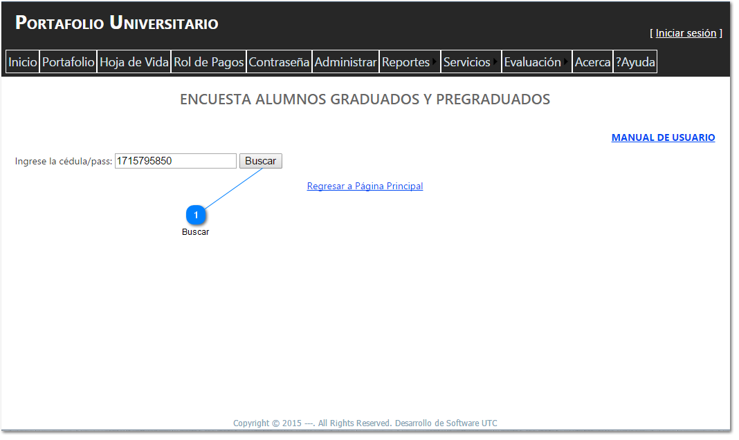 Ingreso Encuesta